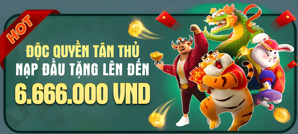 Slot3659 tặng người chơi tới 6.666k khi nạp lần đầu